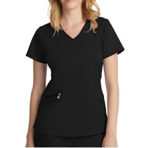 Beyond Scrubs top and bottom in black